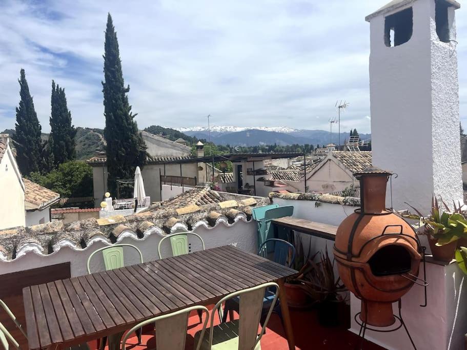 Cosy House, Sunny Terrace, Amazing Views & Outdoor Bathtub! Villa Granada Luaran gambar